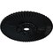 Ekena Millwork Melonie Ceiling Medallion (Fits Canopies up to 6 1/4"), Hand-Painted Jet Black, 36 1/4"OD x 1 7/8"P CM36MEBLF - alternate 2